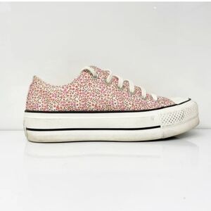 Converse All Star Ctas Lift Ox Platform Floral Sneakers Women's Size 6